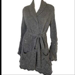 Denny Rose Cardigan Wrap Coat